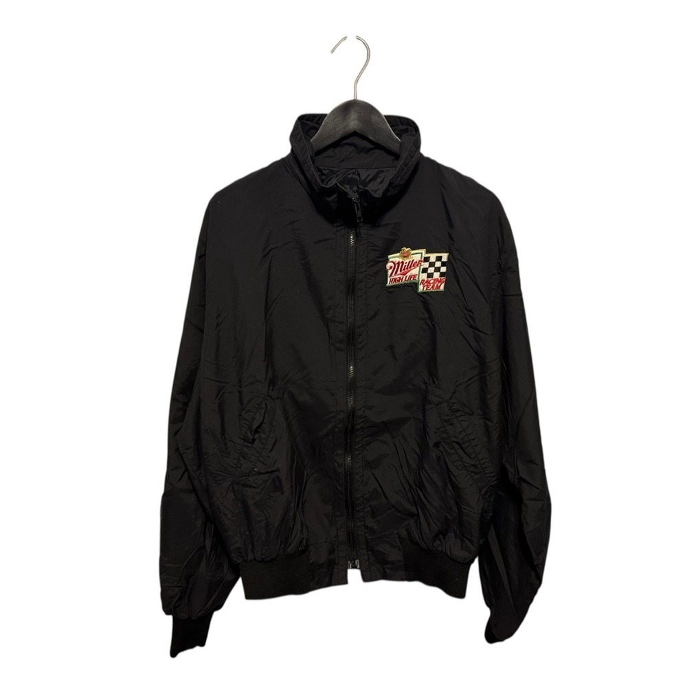 🏎️ Vtg Don Jac Miller High Racing Team NASCAR Jacket Made in USA size XL
